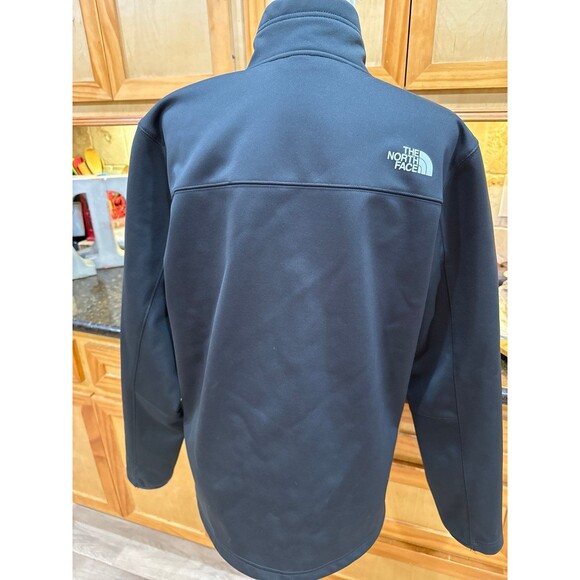 The North Face Men's Black Apex Barrier Soft Shell Jacket Size M Like New - Picture 5 of 12